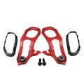 Set of 2 Red Tow Hooks for Ram 1500 DT (2019–2020) with Hardware