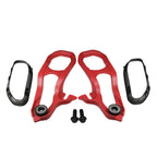Set of 2 Red Tow Hooks for Ram 1500 DT (2019–2020) with Hardware