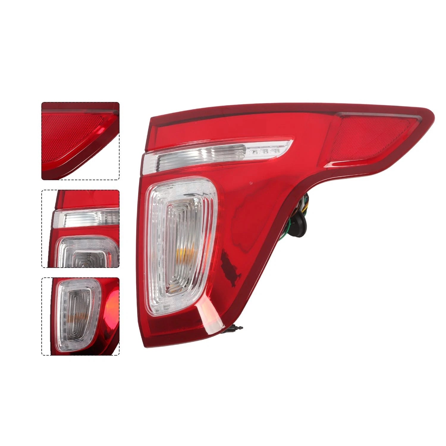LED Brake Lamp Tail Light Assembly Right Side for Ford Explorer (2011–2015)