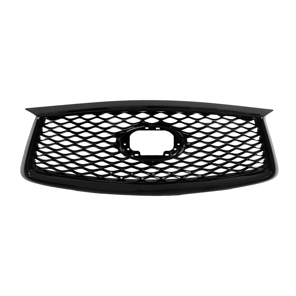 Front Upper Grille for Infiniti QX50 (2019–2023) Gloss Black