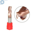 5Pcs 1/2" 3 Flute Carbide End Mill for Aluminum (ZRN Coated)