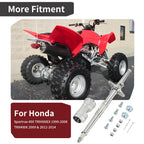 Rear Axle Shaft + Bearing Carrier for Honda TRX400X (2009–2014)