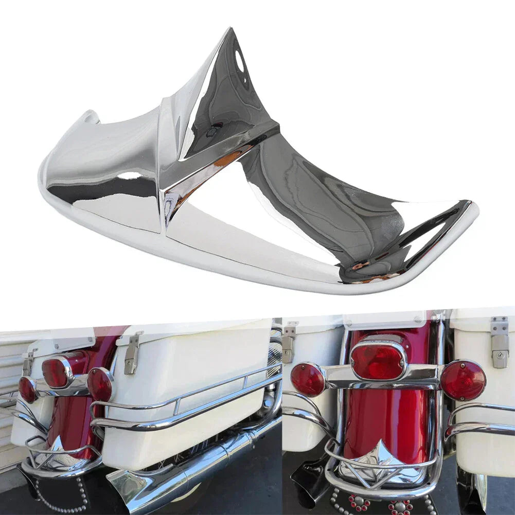 Chrome Rear Mudguard Tip Trim for Harley Electra Glide FL FLH FLHF (1958-1966)