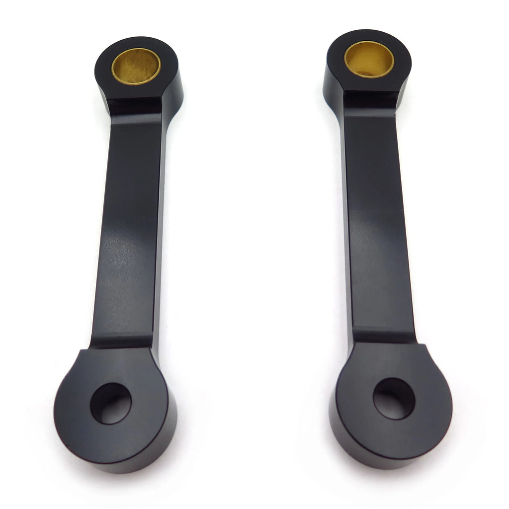 Lowering Links for Kawasaki EX250 (1986–2007) - Aluminum, Black