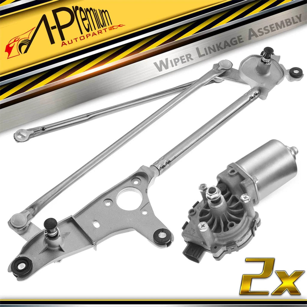 Windshield Wiper Linkage Assembly with Motor for Toyota Highlander (2014-2019)
