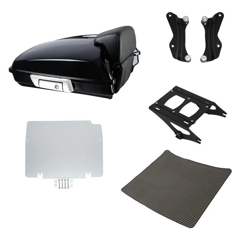 Razor Tour Trunk Backrest Rack Docking Plate for Harley Road Glide (2014–2026)