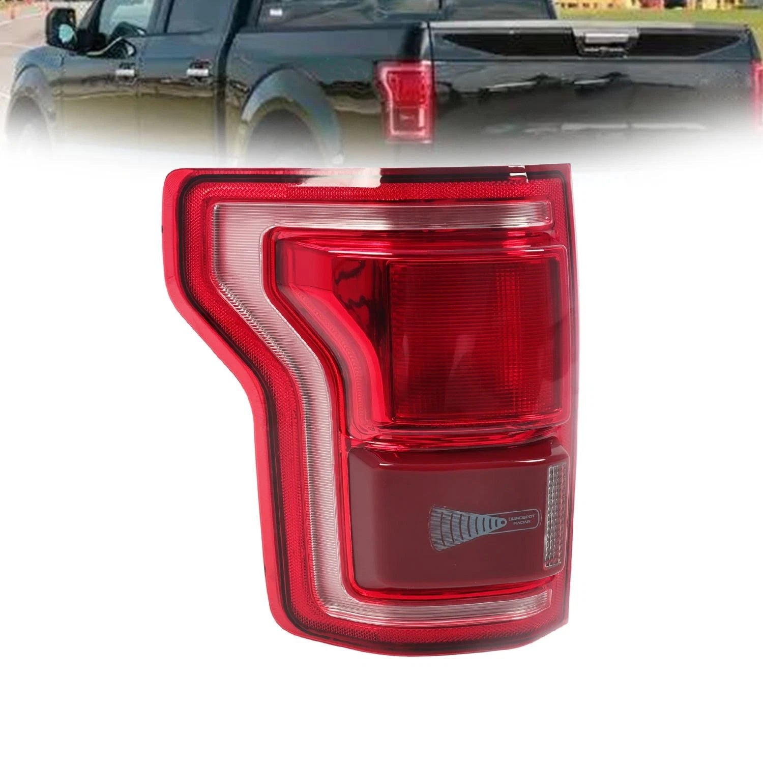 LED Tail Light Lamp Left Driver Side for Ford F150 F-150 (2015–2017)