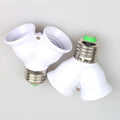 E27 Dual Output Lamp Holder Splitter Adapter for Standard Bulbs (220V)