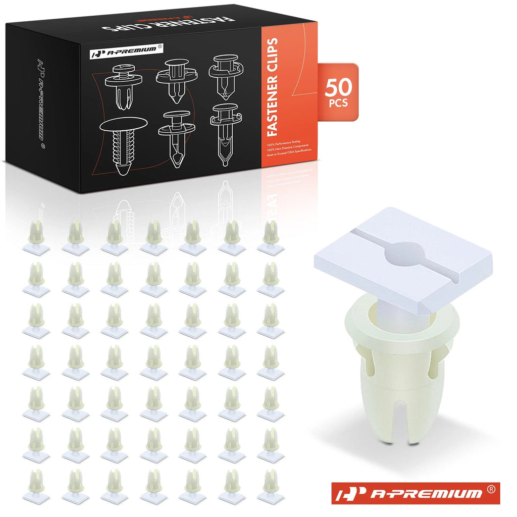 50Pcs Nylon Weatherstrip Trim Clips for Mercedes-Benz 