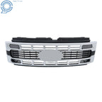 Front Upper Grille with Chrome Trim for Ford F250 Super Duty (2023–2024)
