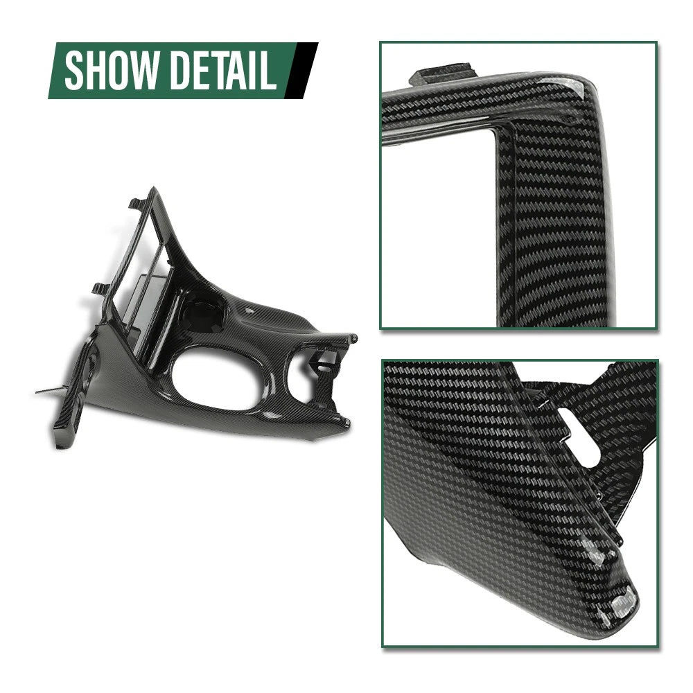 Double Din Radio Dash Installation Kit for Corvette C5 (1997–2004) Carbon Look