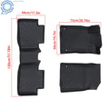 Set of 3 TPE Floor Mats Liner for Honda Civic Sedan Hatchback Coupe (2016–2021)