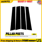 Gloss Black Pillar Posts for Porsche Panamera (2017–2021)