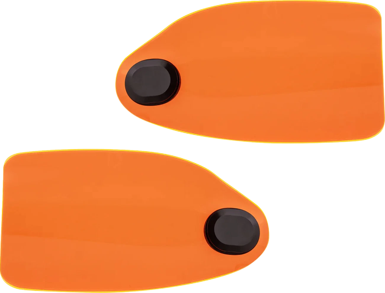Klock Werks Flare Handguards for Harley-Davidson (2023–2025) - Orange Ice