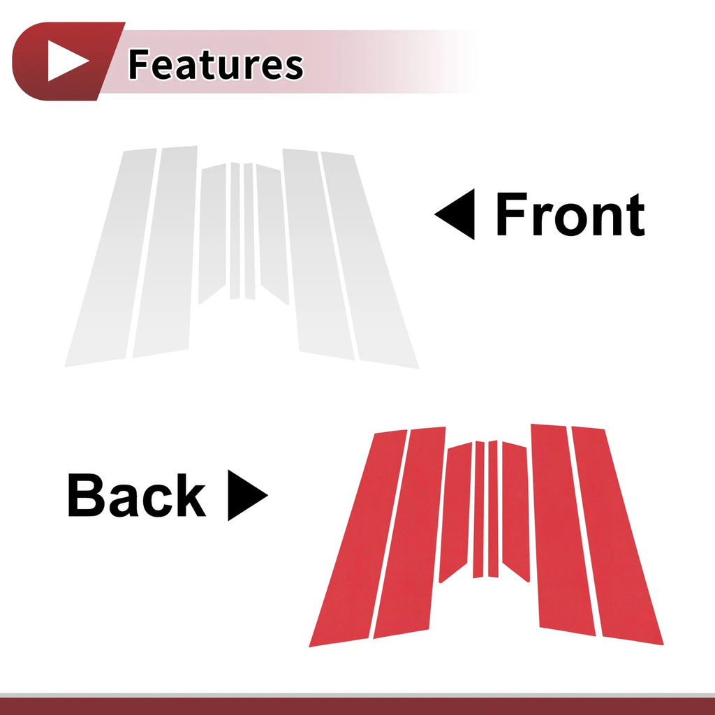 Door Pillar Window Trim for Mazda 6 GH1 (2008–2013)