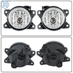 Pair Front Fog Light Lamp Assembly w/Bezel for Honda Odyssey (2018–2020)