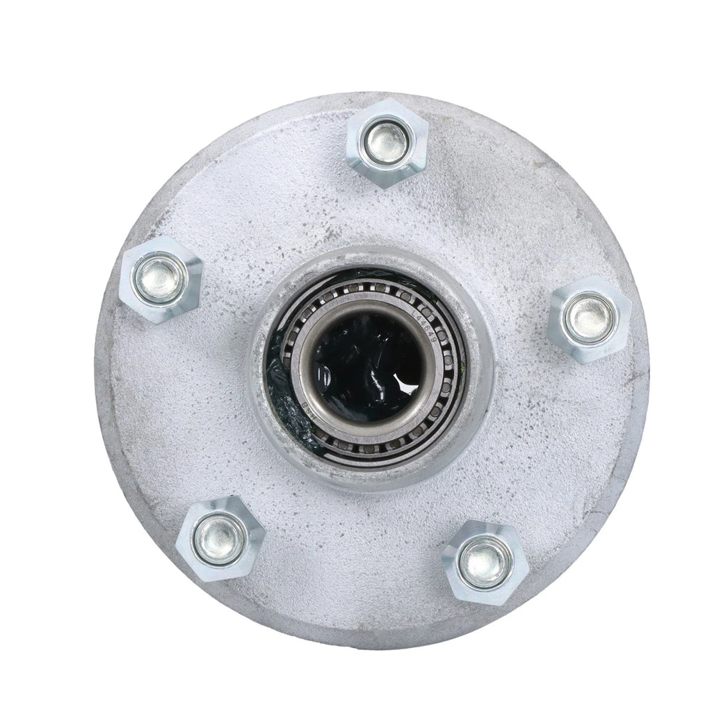 Galvanized Trailer Hub for 2000 lbs Spindle (5 on 4.5)