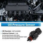Engine Oil Pressure Sensor for Hyundai Genesis 2015-2016 3.8L (2015-2016)