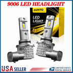 CANBUS 9006 LED Headlight Bulbs Kit for