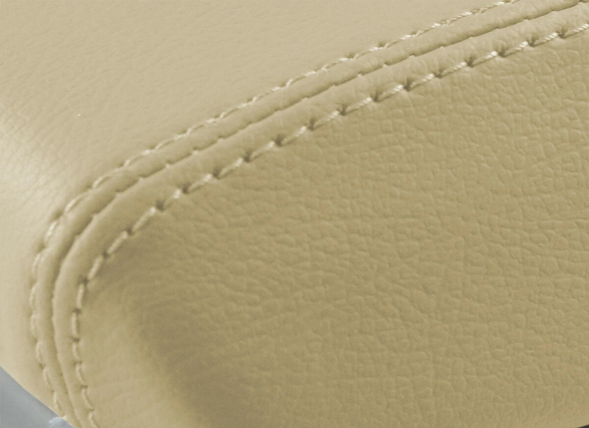 Leather Console Lid Pull Cover for Hyundai Sonata (2006–2010) Beige