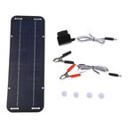 12V Solar Battery Maintainer for Car RV Boat Motorcycle (Universal)
