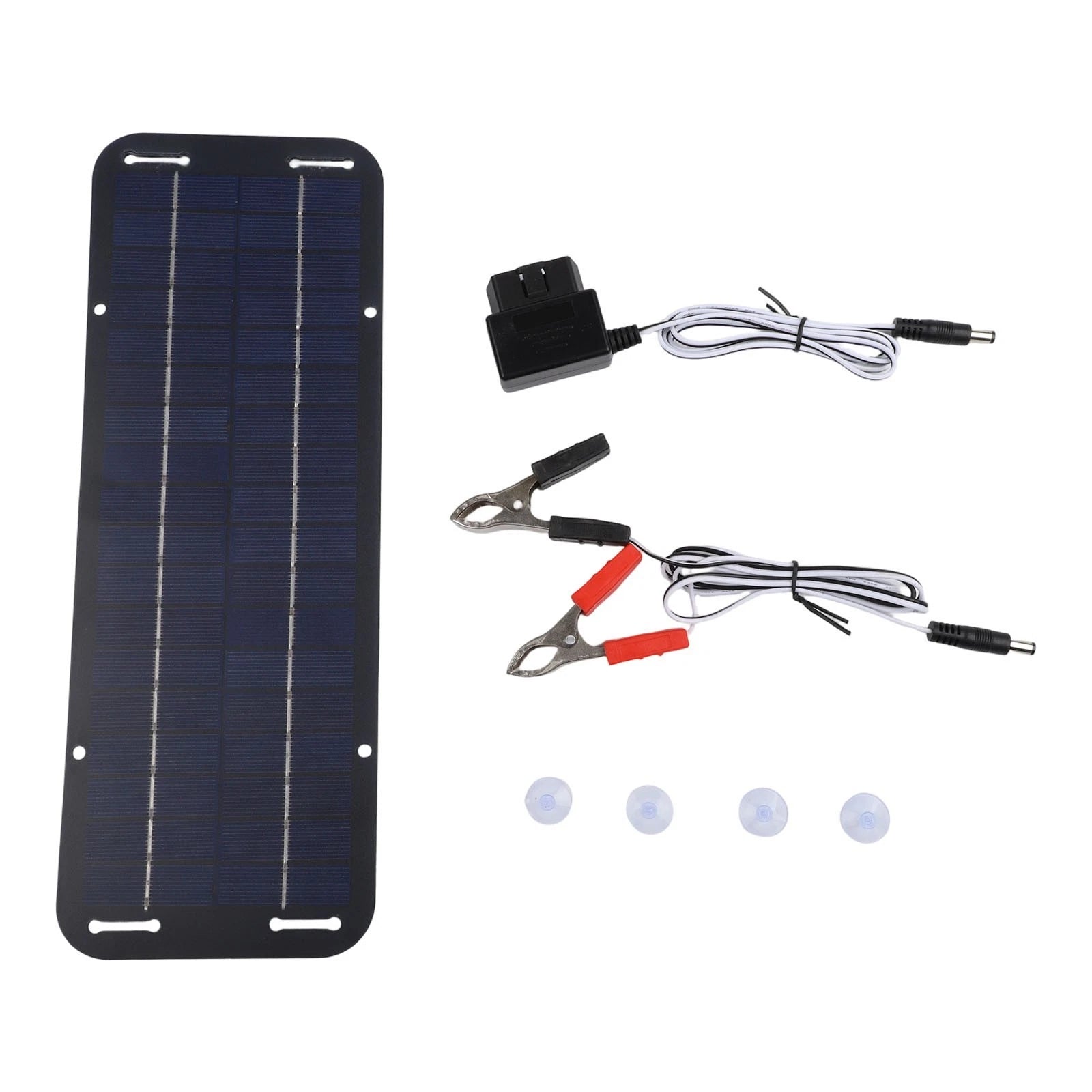 12V Solar Battery Maintainer for Car RV Boat Motorcycle (Universal)