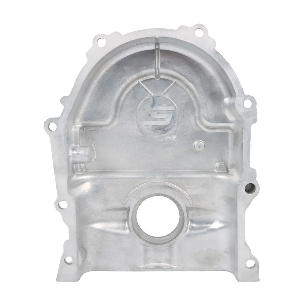 Polished Aluminum Timing Cover for Ford FE BBF Mercury (360–428)