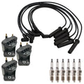 Set of 3 Ignition Coils & 6 Spark Plugs for Chevrolet Venture (1997–2005)