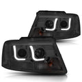 Dual LED DRL Projector Headlight for Ford F150/Mark LT (2004–2008)