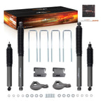 3" Suspension Lift Kit for Dodge Dakota 4WD (1997–2004) Shocks Blocks Keys