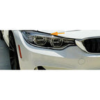 2 x Carbon Fiber Headlight Trims for BMW F32 F33 F36 F80 F82 (2012-2018)