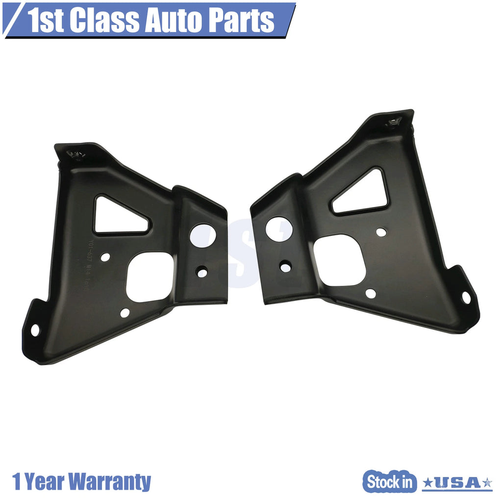 Set of 2 Front Bumper Brackets for Chevy Silverado 2500 3500 HD (2011–2014)