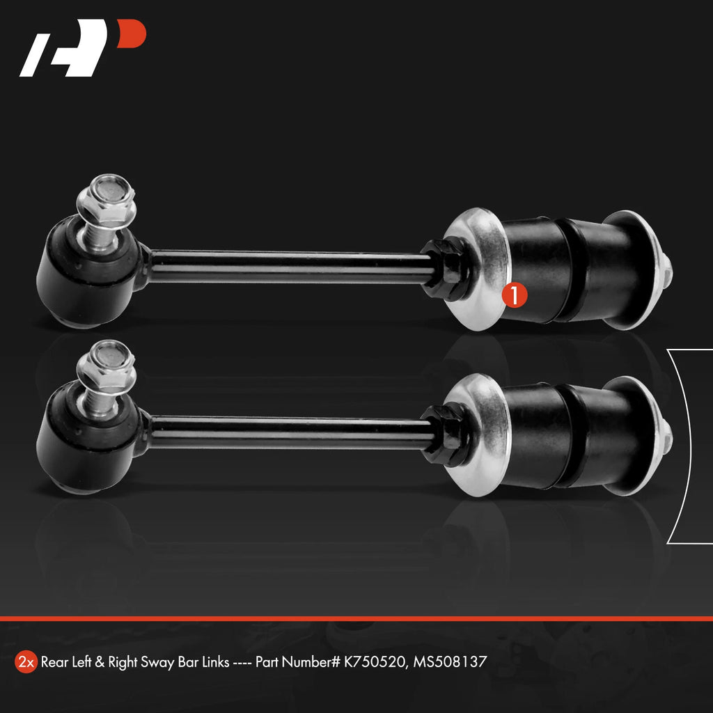 2X Rear Stabilizer Bar Link for Buick LaCrosse Regal (2010-2016)