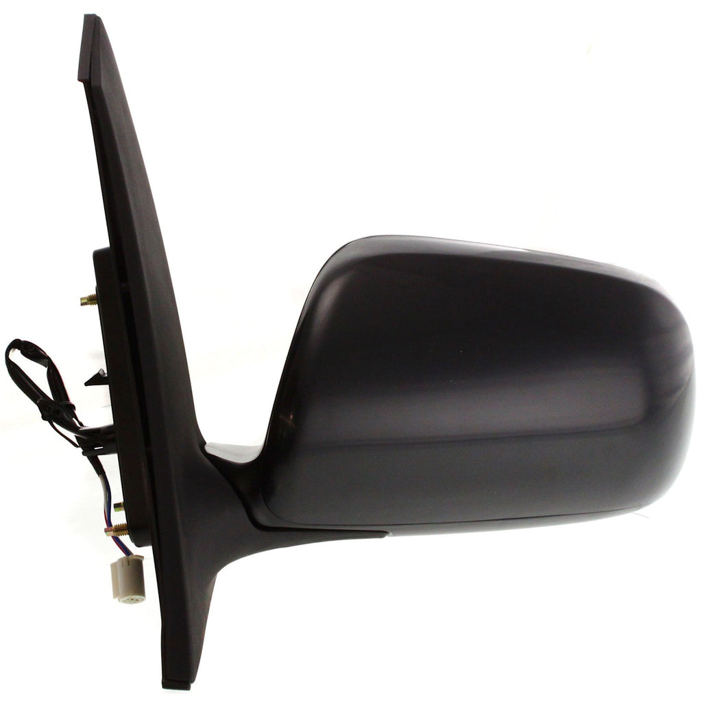 Set of 2 Black Folding Power Side View Door Mirrors for Prius (2008–2009)