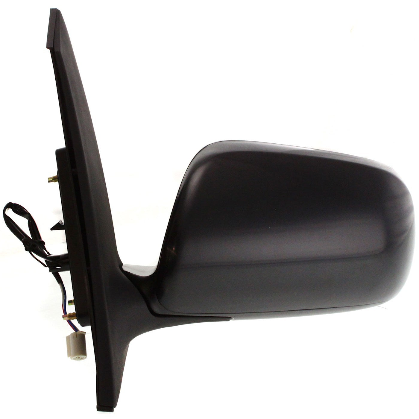 Set of 2 Black Folding Power Side View Door Mirrors for Prius (2008–2009)
