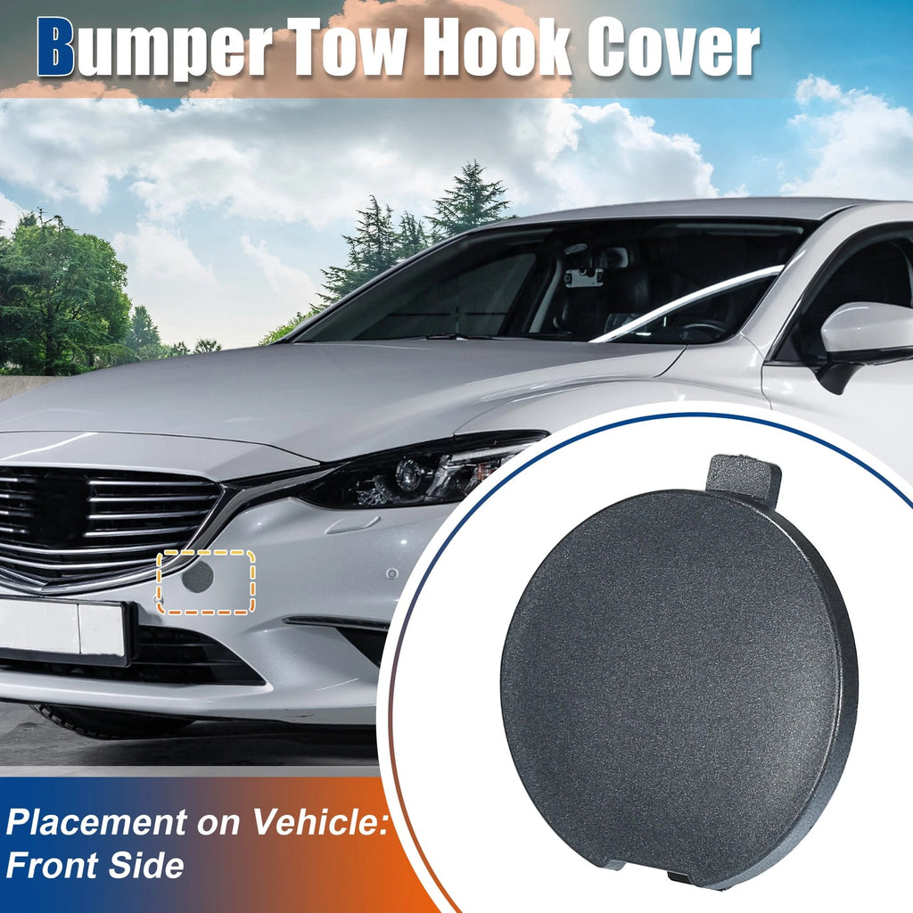 Bumper Tow Hook Cover for Mazda 6 (2014–2016) No.GHP950A11A Gray