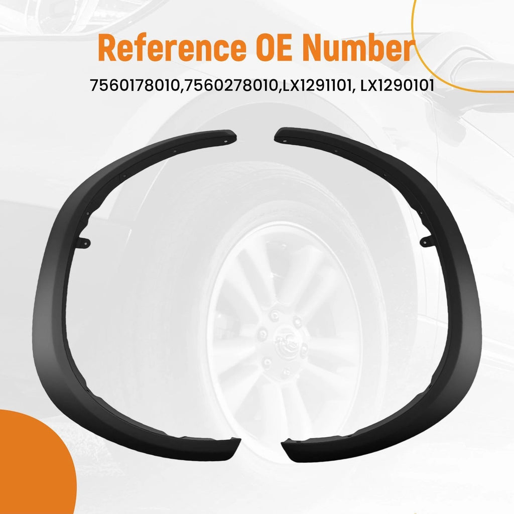 Fender Flare Molding for Lexus NX200t NX300 NX300h (2015–2021) 7560278010
