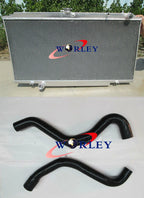 Aluminum Radiator & Hose for Nissan Patrol GU Y61 2.8L 3.0L (1999-on)