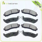 Set of 4 Ceramic Brake Pads for Ford Ranger Mazda B2300 (2010)