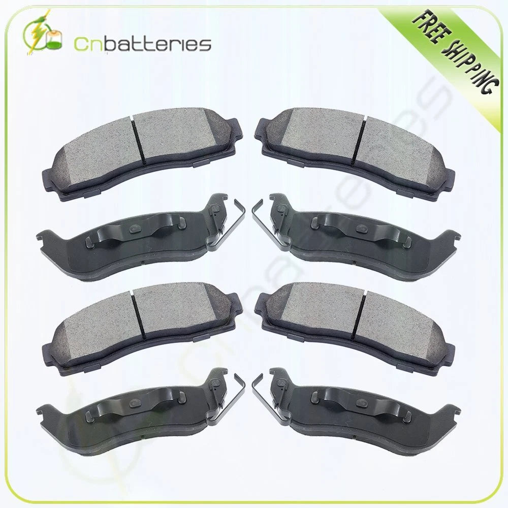 Set of 4 Ceramic Brake Pads for Ford Ranger Mazda B2300 (2010)
