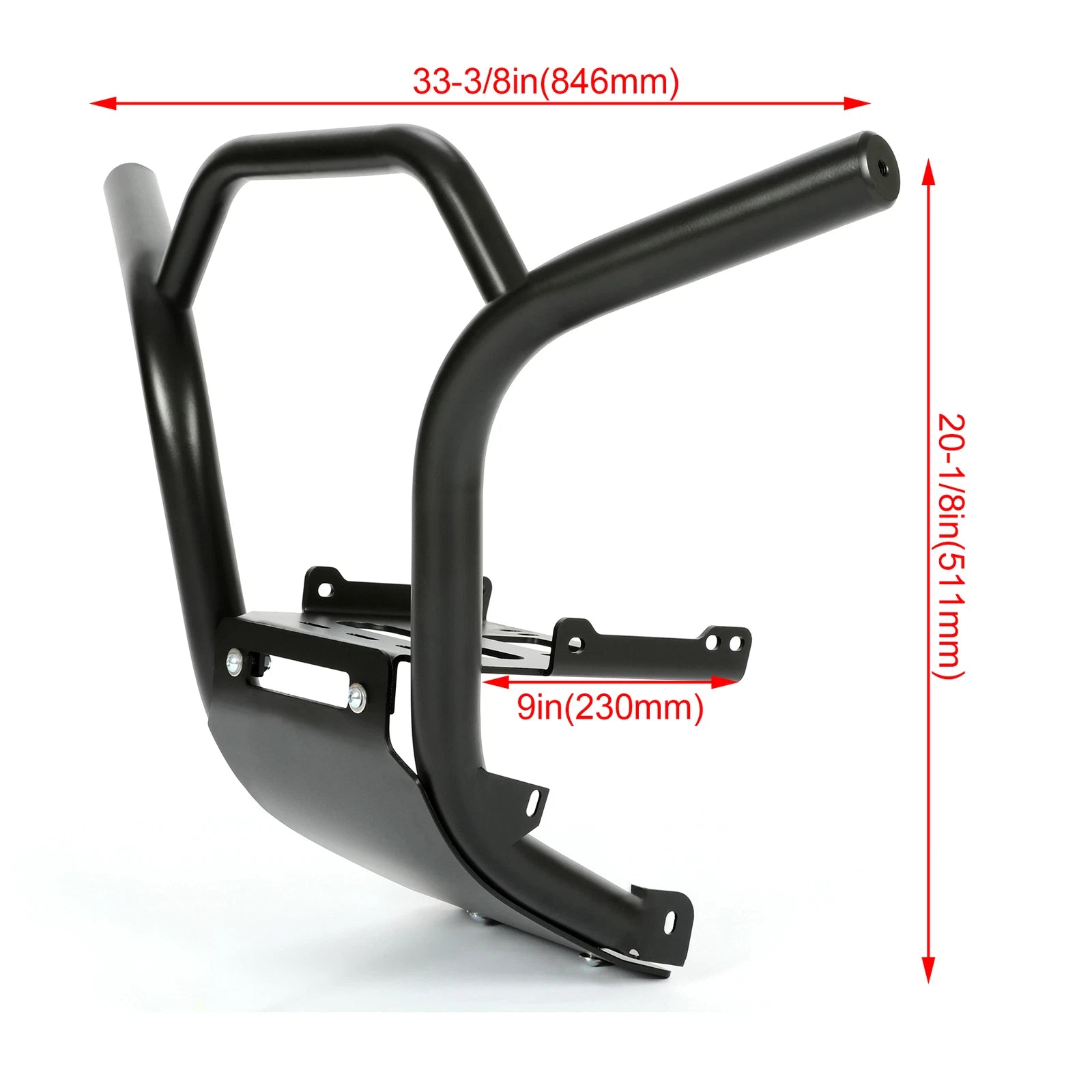 Front Bumper for Honda Talon 1000R 1000X 1000X-4 (2019–2021) - Black