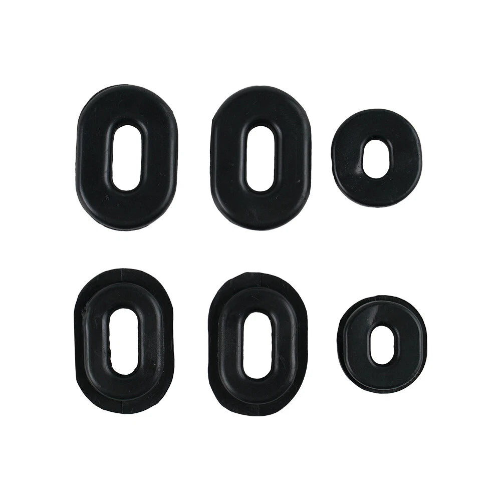 Set of 4 Side Cover Grommets for Honda XL100 (1974–1978) CB125S (1973–1982) CB100K CL100S