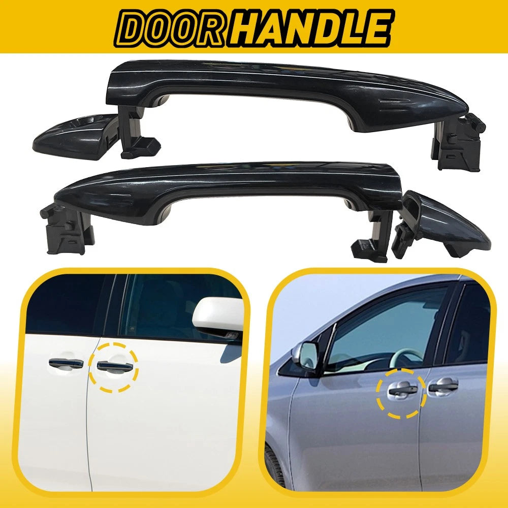 Set of 2 Door Handles for Toyota Sienna (2011–2016) & Venza (2009–2012)