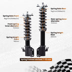 Coilover Kit for Subaru Impreza WRX, Forester (2002-2008)