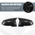 Rearview Mirror Cover Cap Carbon Fiber Pattern for BMW X1 328i 125i 330i