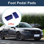 2 Pcs Manual Foot Accelerator Pedal Covers for Honda Step Wagon  Blue