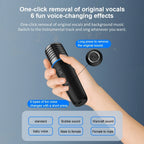 Bluetooth Karaoke Microphone MP3 Player FM Transmitter Charger for Universal (12V-24V)
