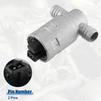 Idle Air Control Valve for BMW 318i Silver Tone (1991-1992)