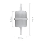 Fuel Filter Kit 4 Pack with Clamps for CH Series Engines (24 050 02, 24 050 10)