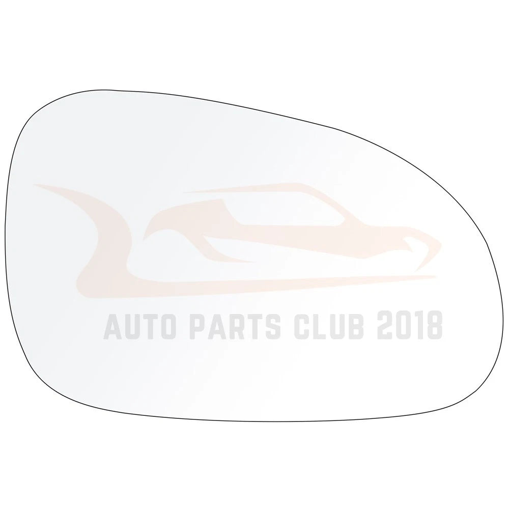 Mirror Glass for VW Passat Jetta (2005-2010) Passenger Side